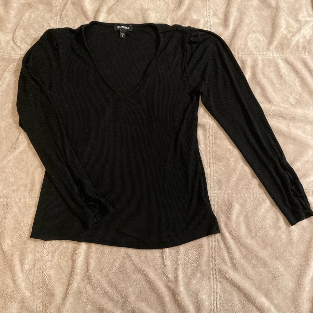 Express V-neck long sleeve Size S/P
